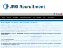 Tablet Screenshot of jrgrecruitment.com